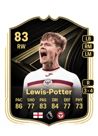 Keane Lewis-Potter Team of the Week 83 OVR