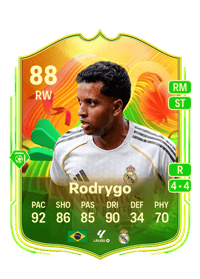 Rodrygo World Tour 88 OVR