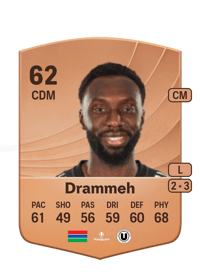 Mouhamadou Drammeh Common 62 OVR
