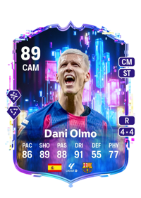 Dani Olmo Flashback Player 89 OVR