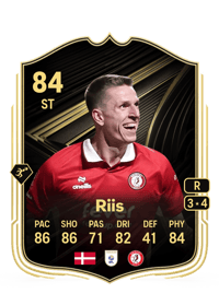 Emil Riis Team of the Week 84 OVR