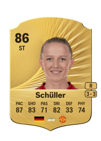 Lea Schüller Rare 86 OVR