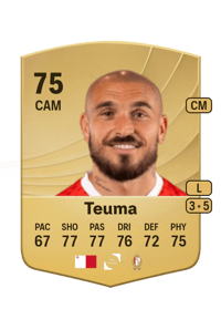 Teddy Teuma Common 75 OVR