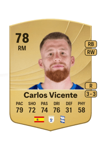 Carlos Vicente Common 78 OVR