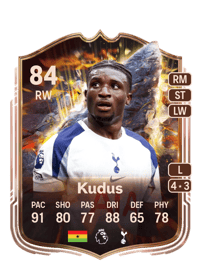 Mohammed Kudus Cornerstones 84 OVR