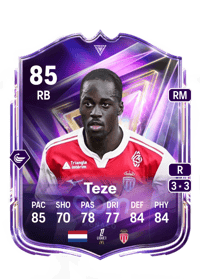 Jordan Teze FC Pro Live 85 OVR