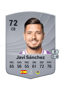 Javi Sánchez Common 72 OVR