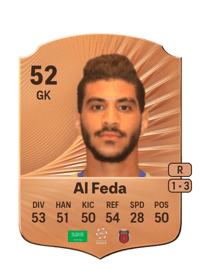 Emad Al Feda Rare 52 OVR