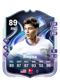 Giovanni Reyna FoF: Answer the Call 89 OVR