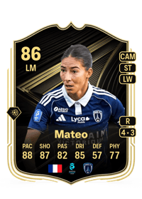 Clara Mateo Team of the Week 86 OVR