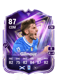 Billy Gilmour FC Pro Live 87 OVR