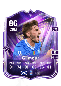 Billy Gilmour FC Pro Live 86 OVR