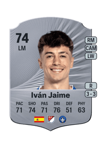 Iván Jaime Rare 74 OVR
