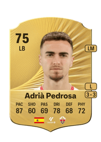 Adrià Pedrosa Rare 75 OVR