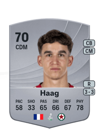 Giovanni Haag Common 70 OVR