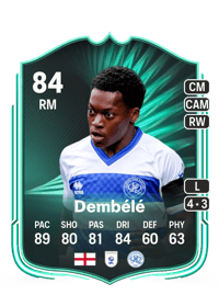 Karamoko Dembélé SQUAD FOUNDATIONS 84 OVR