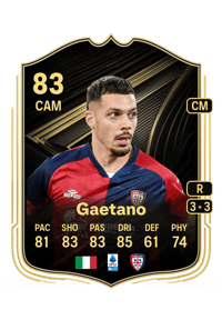 Gianluca Gaetano Team of the Week 83 OVR