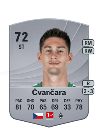 Tomáš Čvančara Common 72 OVR