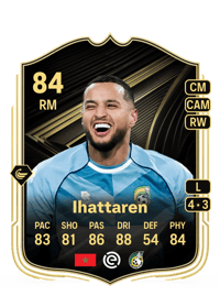 Mohamed Ihattaren Team of the Week 84 OVR