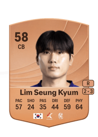 Lim Seung Kyum Common 58 OVR