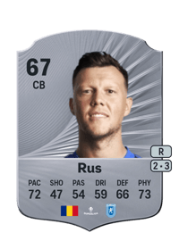 Adrian Rus Rare 67 OVR