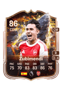 Zubimendi Cornerstones 86 OVR