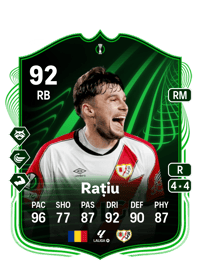 Andrei Rațiu UECL Road to the Final 92 OVR