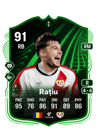 Andrei Rațiu UECL Road to the Final 91 OVR
