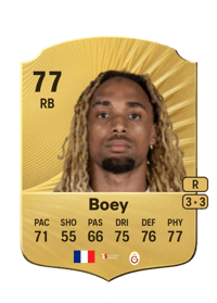 Sacha Boey Rare 77 OVR
