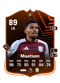 Ian Maatsen UEL Road to the Knockouts 89 OVR