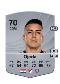 Braian Ojeda Common 70 OVR