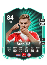 Josip Stanišić SQUAD FOUNDATIONS 84 OVR
