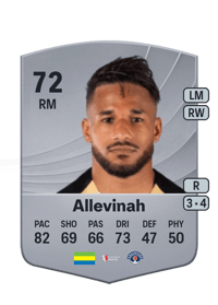 Jim Allevinah Common 72 OVR