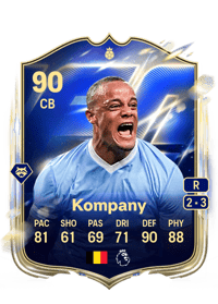 Vincent Kompany Special Item 90 OVR