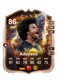 Karim Adeyemi Cornerstones 86 OVR