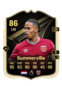 Crysencio Summerville Team of the Week 86 OVR