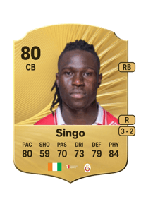 Wilfried Singo Rare 80 OVR