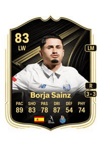 Borja Sainz Team of the Week 83 OVR