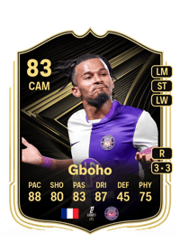Yann Gboho Team of the Week 83 OVR