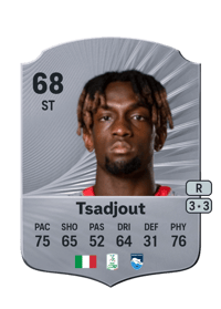 Frank Tsadjout Rare 68 OVR