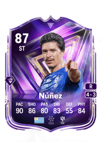 Darwin Núñez FC Pro Live 87 OVR