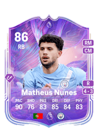 Matheus Nunes Fantasy FC FPL Live 86 OVR