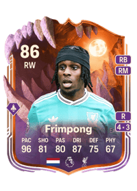 Jeremie Frimpong Ultimate Scream 86 OVR