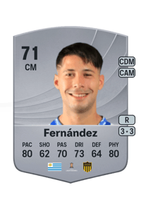 Nicolás Fernández Common 71 OVR