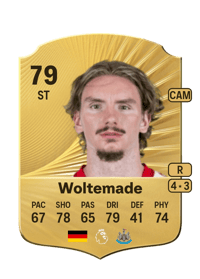 Nick Woltemade Rare 79 OVR