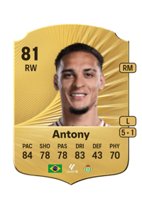 Antony Rare 81 OVR