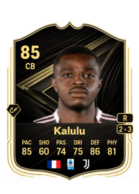 Pierre Kalulu Team of the Week 85 OVR
