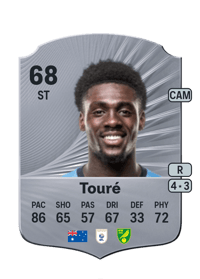 Mohamed Touré Rare 68 OVR