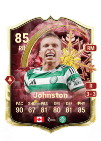 Alistair Johnston Winter Wildcards Red 85 OVR