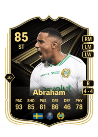 Paulos Abraham Team of the Week 85 OVR